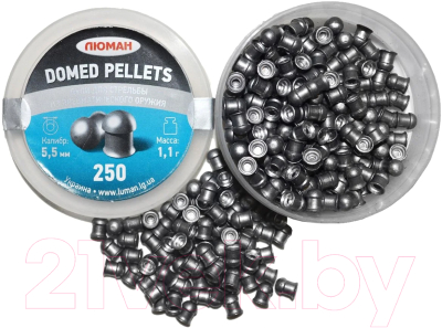 Пульки для пневматики Люман Domed Pellets 1.1г 5.5мм (250шт)