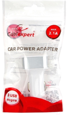 Адаптер питания автомобильный Cablexpert MP3A-UC-CAR17