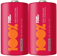 

Комплект батареек Peakpower, R14/C