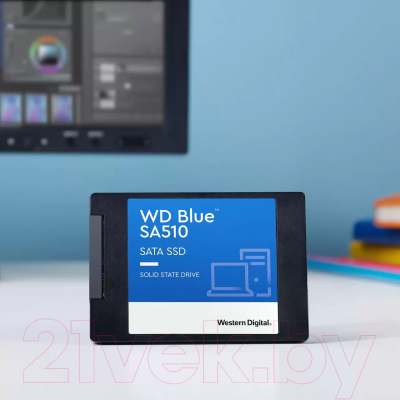 SSD диск Western Digital Blue 500GB (WDS500G3B0A)
