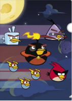 

Папка-уголок Hatber, Angry Birds / AG4_10504