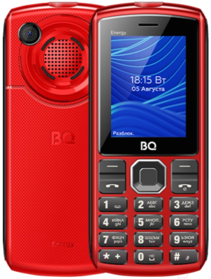 Мобильный телефон BQ Energy BQ-2452 (красный/черный)