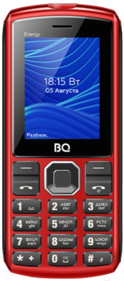Мобильный телефон BQ Energy BQ-2452 (красный/черный)