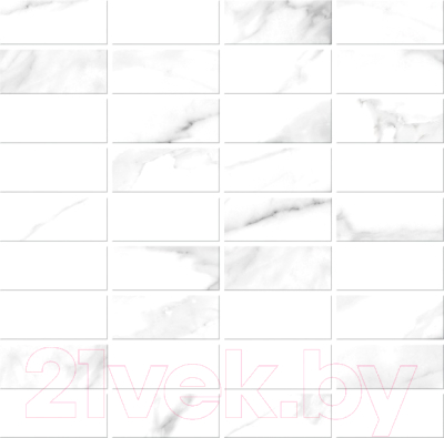 Мозаика Meissen White Stream 16677 (300x300, белый)
