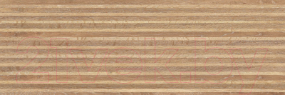 Плитка Meissen Japandi Рельеф 16488 (250x750, коричневый)