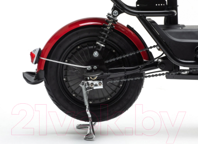 Электровелосипед Furendo E-Scooter 350 (черно-красный)