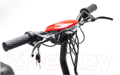 Электровелосипед Furendo E-Scooter 350 (черно-красный)