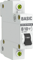 Выключатель автоматический EKF ВА 47-29 1P 10А (B) 4.5кА / mcb4729-1-10-B - 