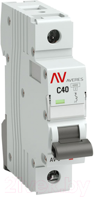 Выключатель автоматический EKF Averes AV-6 1P 40A (C) 6kA / mcb6-1-40C-av