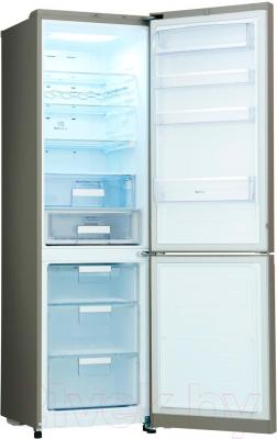Холодильник с морозильником LG GA-B489TGRF - внутренний вид