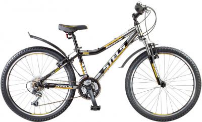 Велосипед STELS Navigator 420 (желтый/хром) - общий вид