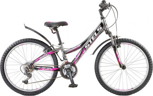 Велосипед STELS Navigator 440 (Black-Purple) - общий вид