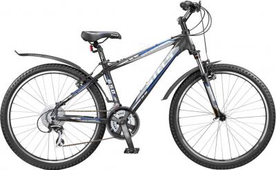 Велосипед STELS Navigator 650 (21.5, Black-Gray-Blue) - общий вид