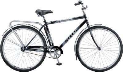 Велосипед STELS Navigator 300 Gent (черный) - общий вид