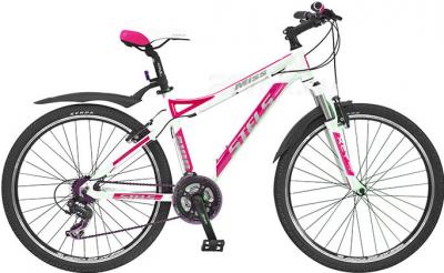 Велосипед STELS Miss 8100 (17, бело-розовый) - общий вид