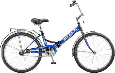Велосипед STELS Pilot 710 (Black-Blue) - общий вид
