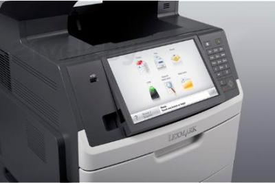 МФУ Lexmark MX711dhe - панель управления