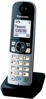 Дополнительная телефонная трубка Panasonic KX-TGA681RUB - общий вид на подставке