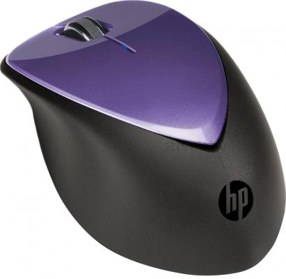 Мышь HP x4000 Wireless Mouse H2F48AA (фиолетовый) - общий вид