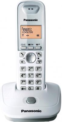 Беспроводной телефон Panasonic KX-TG2511 (белый) - общий вид