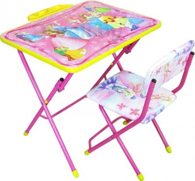 Комплект мебели с детским столом Ника КУ2 Принцессы - общий вид