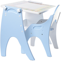 Комплект мебели с детским столом Tech Kids Буквы-Цифры 14-351 (голубой) - 