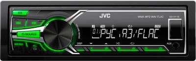 Бездисковая автомагнитола JVC KD-X115EE - общий вид