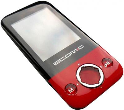 MP3-плеер Atomic S130 (4GB, черно-красный) - общий вид