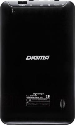 Планшет Digma IDJD 7n (Black) - вид сзади