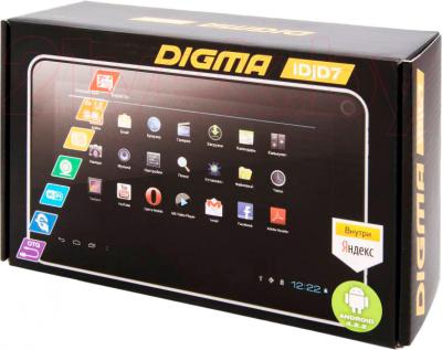 Планшет Digma IDJD 7n (Black) - упаковка