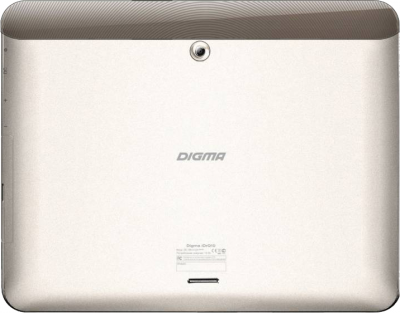 Планшет Digma IDrQ 10 3G (White) - вид сзади