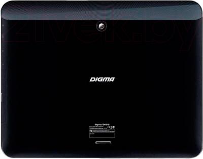 Планшет Digma IDrQ 10 (Black-Silver) - вид сзади