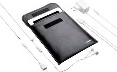 Планшет Digma IDsQ 10 3G (Silver-White) - в чехле с аксессуарами