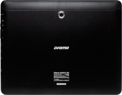 Планшет Digma IDsQ 10 3G (Black) - вид сзади