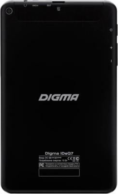 Планшет Digma iDsQ7 (Black) - вид сзади