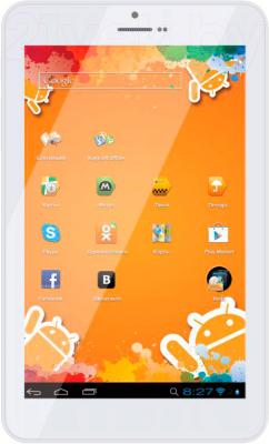 Планшет Digma iDsQ7 (Silver-White) - общий вид