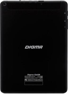Планшет Digma iDsQ8 (Black) - вид сзади