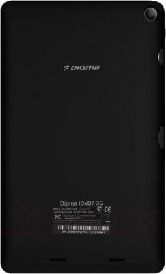 Планшет Digma D-plane2 7" iDxD7 3G (Black) - вид сзади