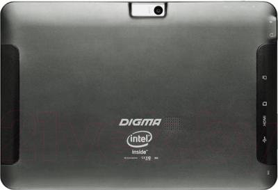 Планшет Digma Plane 10.1 3G (Black) - вид сзади