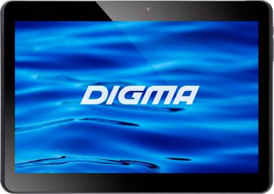 Планшет Digma Plane 10.2 3G (Black) - общий вид