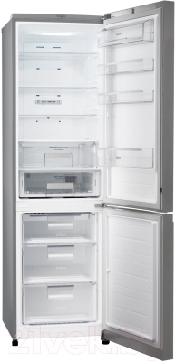 Холодильник с морозильником LG GA-B489TGRM