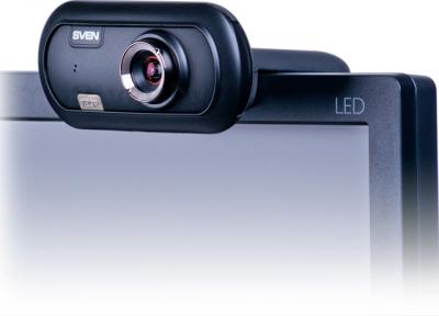 Веб-камера Sven IC-950 HD - на мониторе