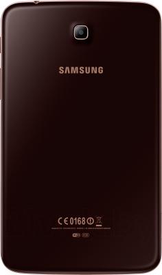 Планшет Samsung Galaxy Tab 3 7.0 16GB Gold Brown (SM-T210) - вид сзади