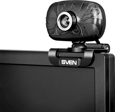Веб-камера Sven ICH-3500 - на мониторе