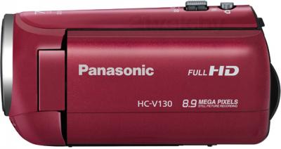Видеокамера Panasonic HC-V130EE-R - вид сбоку