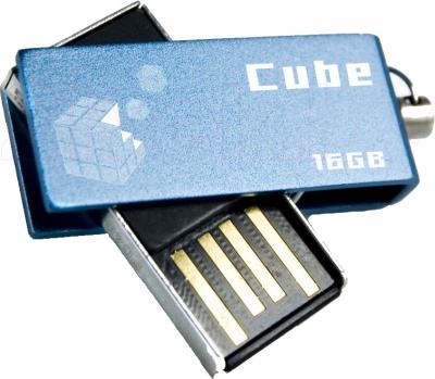 Usb flash накопитель Goodram Cube 16 Gb (PD16GH2GRCUBR9) - общий вид