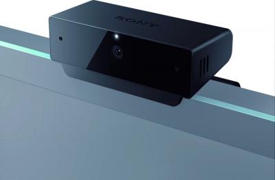 Веб-камера Sony CMU-BR200 - установка на мониторе