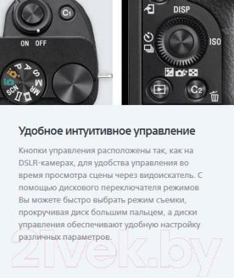 Беззеркальный фотоаппарат Sony Alpha a6000 Kit 16-50mm / ILCE-6000LS (серебристый)