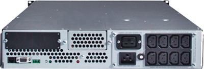 ИБП APC Smart-UPS 2200VA USB & Serial RM 2U (SUA2200RMI2U) - вид сзади