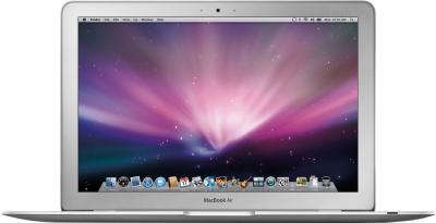 Ноутбук Apple MacBook Air 11" (MD711RS/B) - фронтальный вид